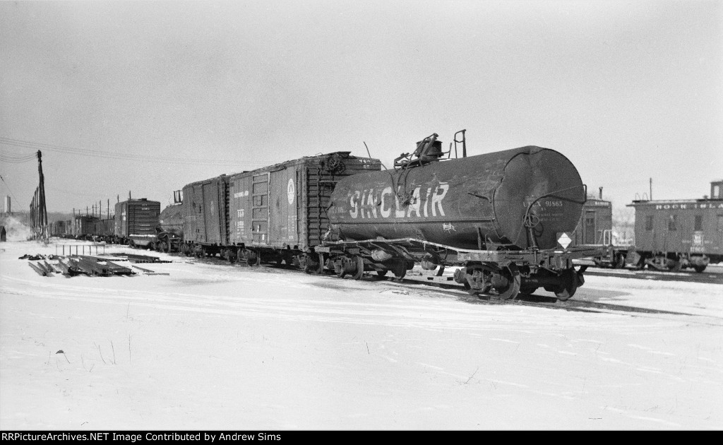 Wrecked rolling stock